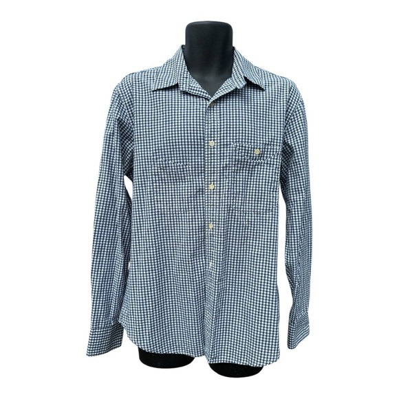C.C. Filson Seattle Other - C.C Filson Co Dress Shirt  Plaid Blue %100 Cotton Men’s Large